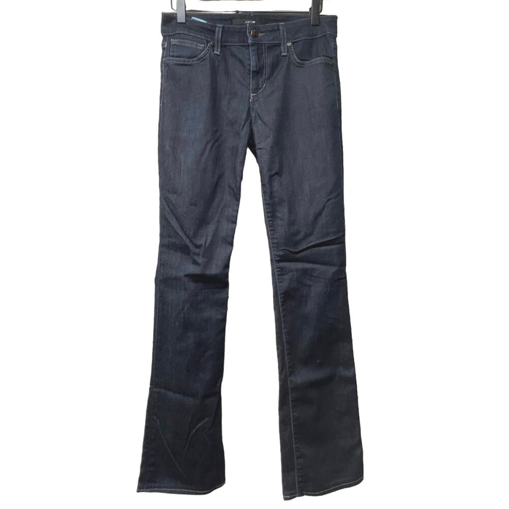 Joes Women's Wilma Slim Fit Mini Bootcut Jeans Size 26 US 4 Dark Wash Mid Rise
